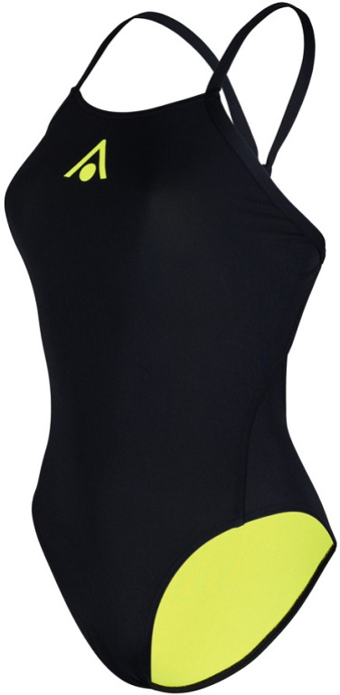Dámské plavky Aqua Sphere Essential Tie Back Black/Yellow L... + prodejny Praha, Brno, Plzeň a Ostrava výměna a vrácení do 30 dnů s poštovným zdarma