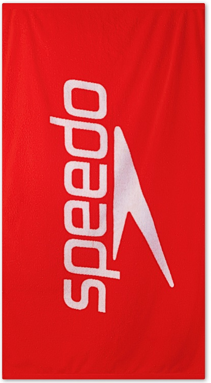Speedo Logo Towel Červená + prodejny Praha, Brno, Plzeň a Ostrava výměna a vrácení do 30 dnů s poštovným zdarma