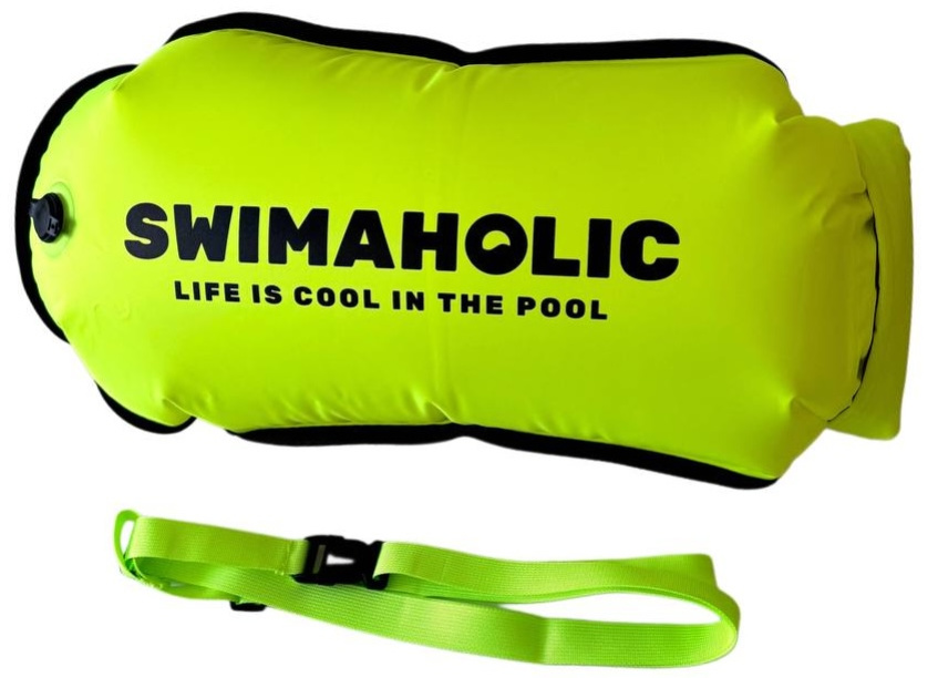 Levně Plavecká bójka swimaholic swim buoy zelená
