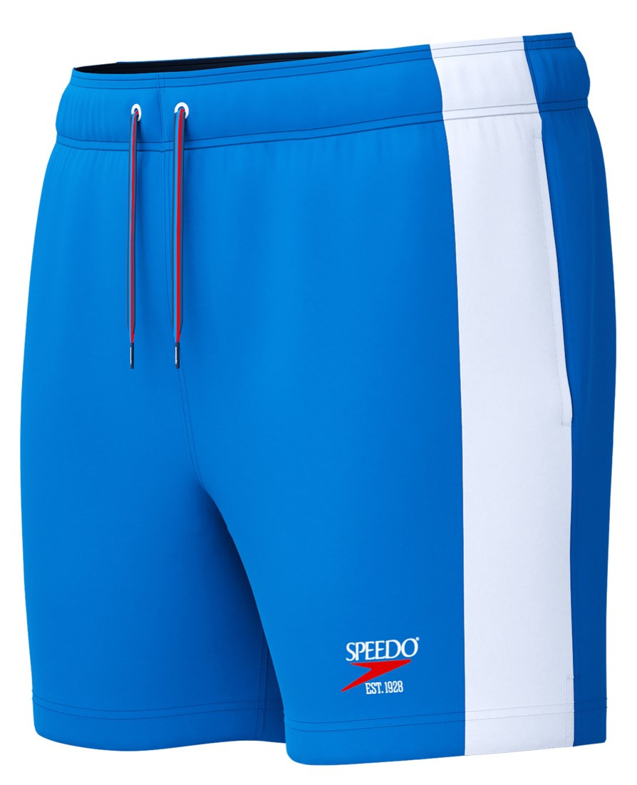 Speedo volley watershort blue/white xl - uk38