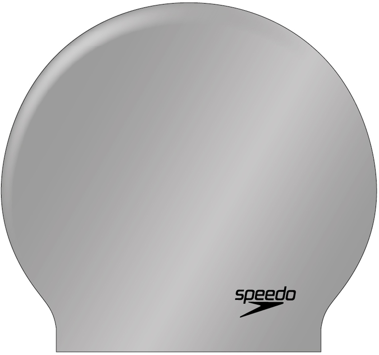 Speedo biofuse protective cap silver xl