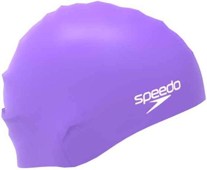 Speedo biofuse cap fialová
