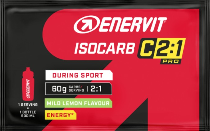Enervit isocarb c2:1 – lemon 65g